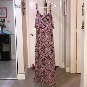 Beautiful Aztec pattern maxi dress